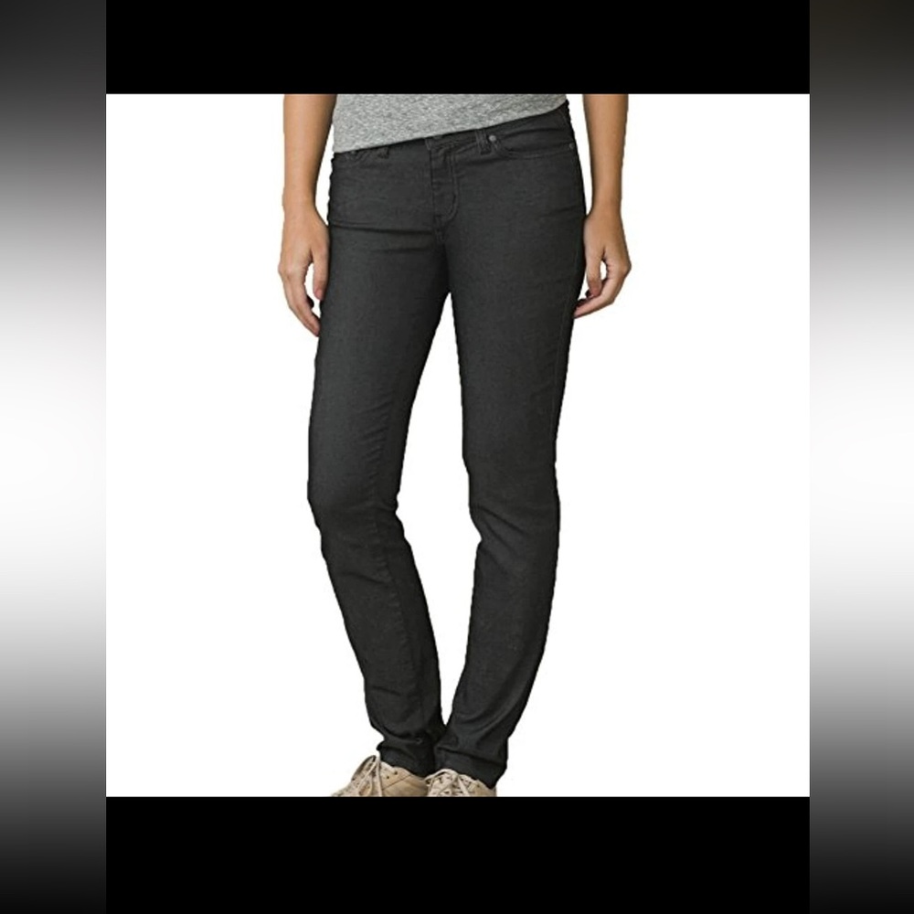 Prana Kayla Short Inseam Black Jean